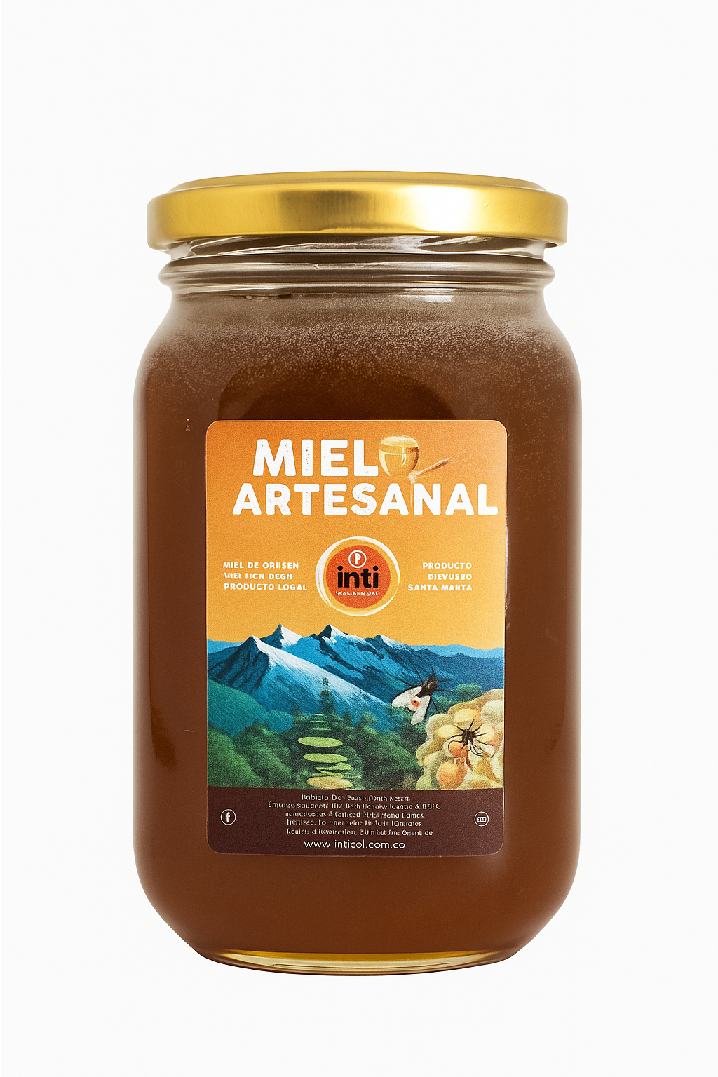 Miel de abejas Sierra Nevada, 480 gr