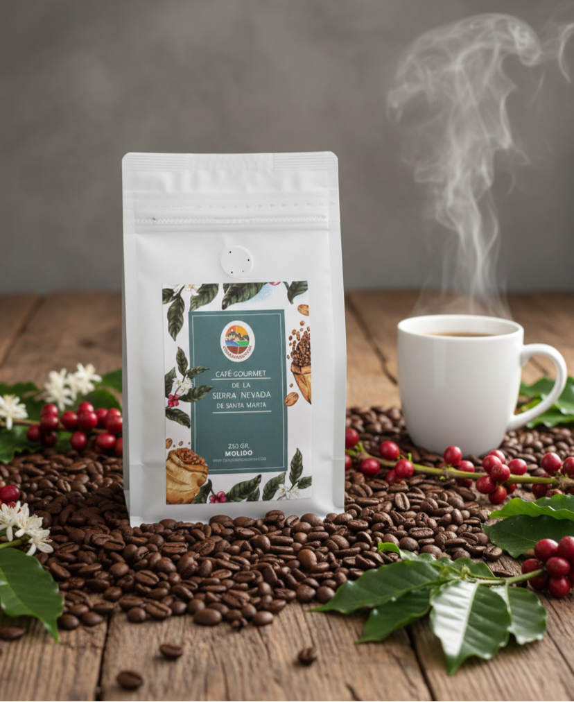 Café especial Sierra Nevada 250 gramos
