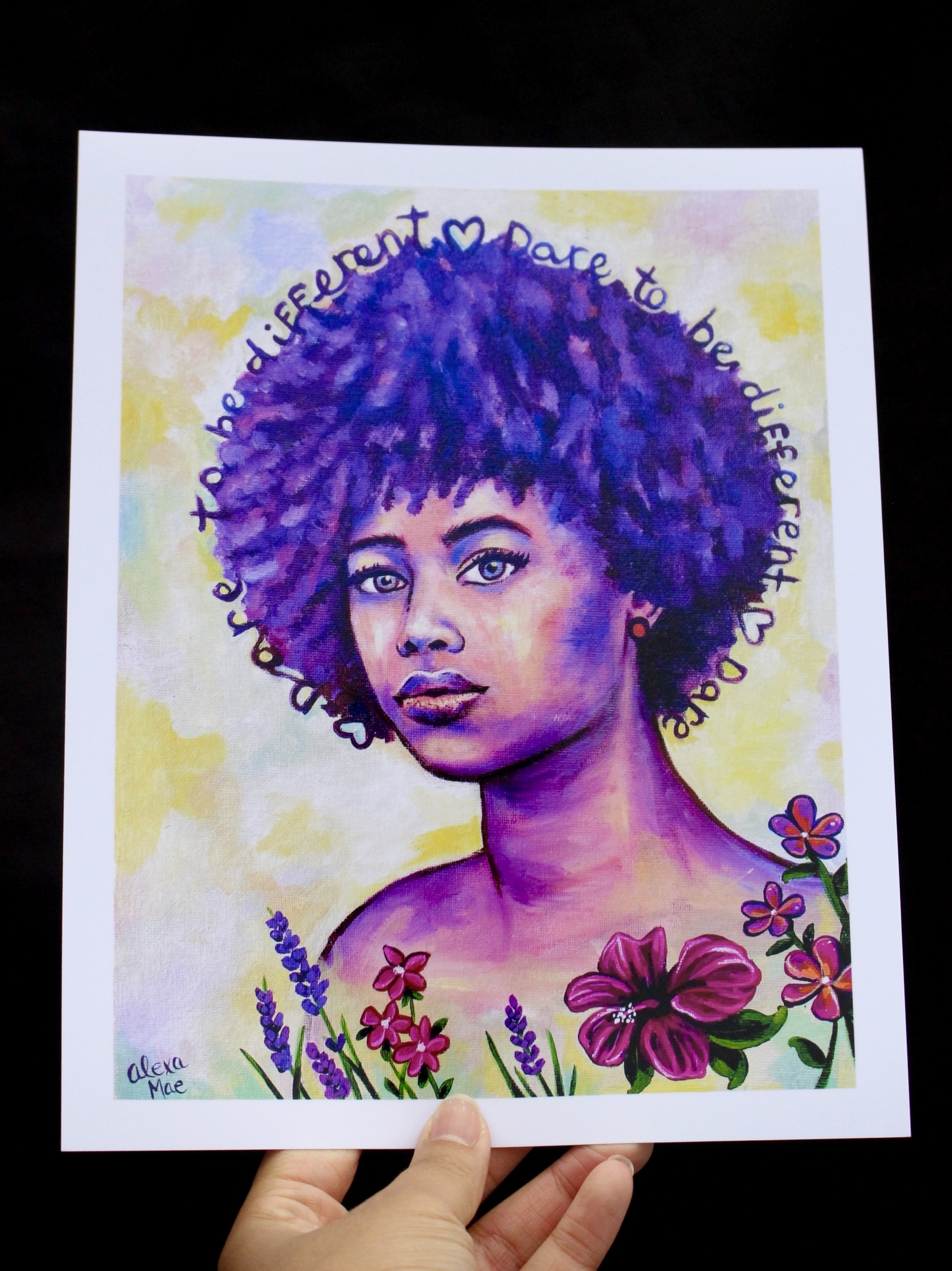 "Dare to be different" Giclee Art Print