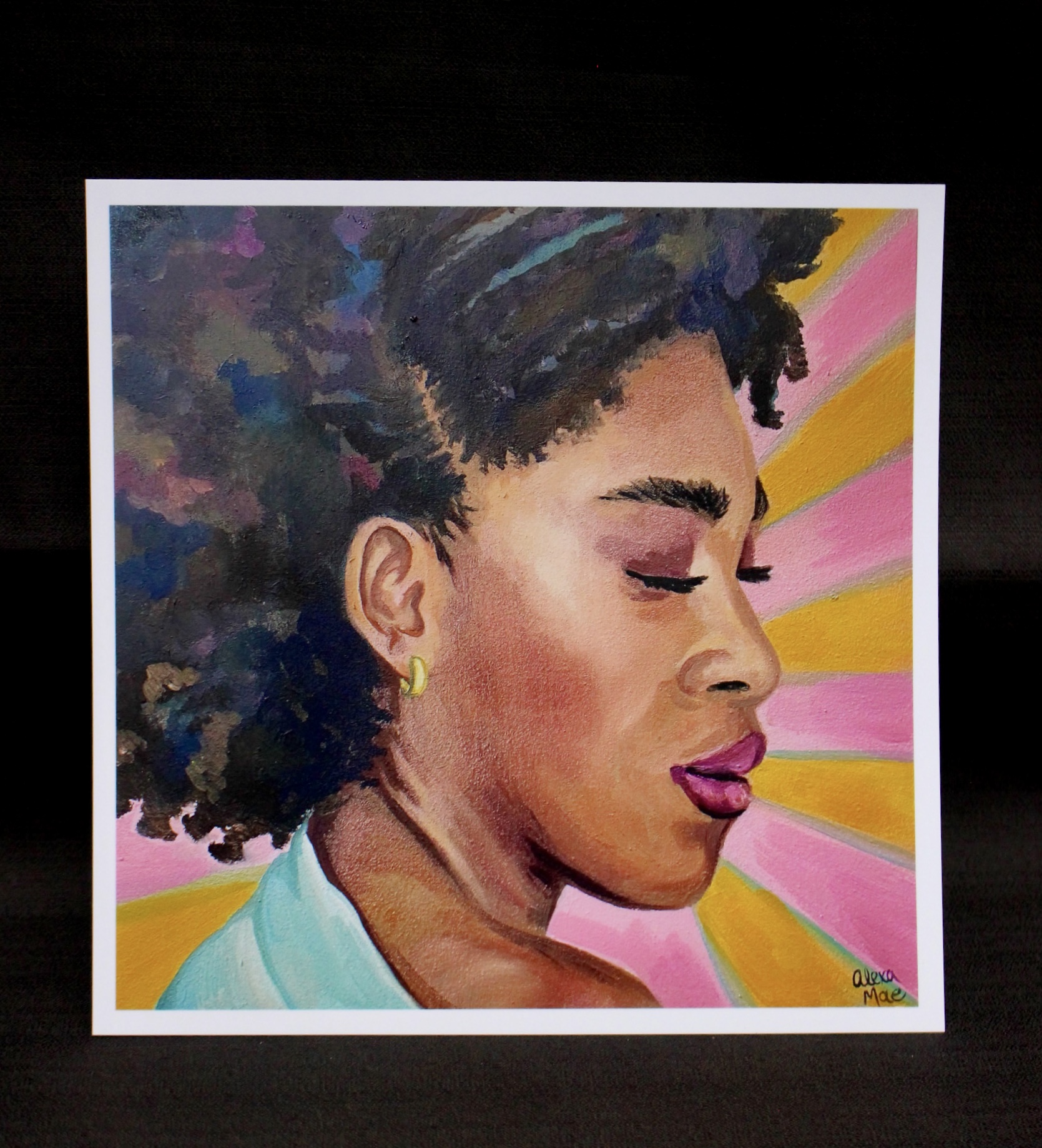 "Her harmony" Giclee Art Print 