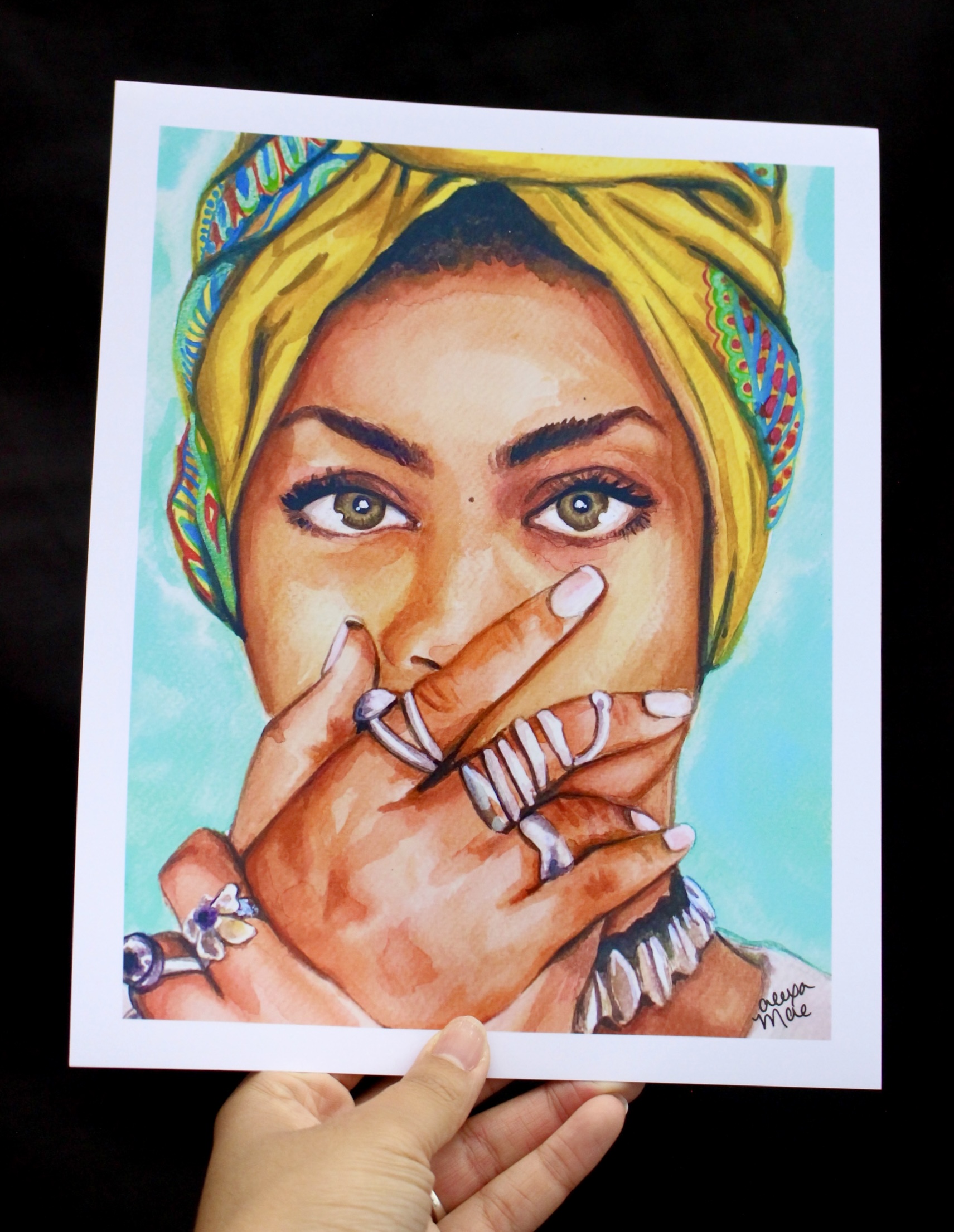 "Soul will live on and on" Giclee Art Print 