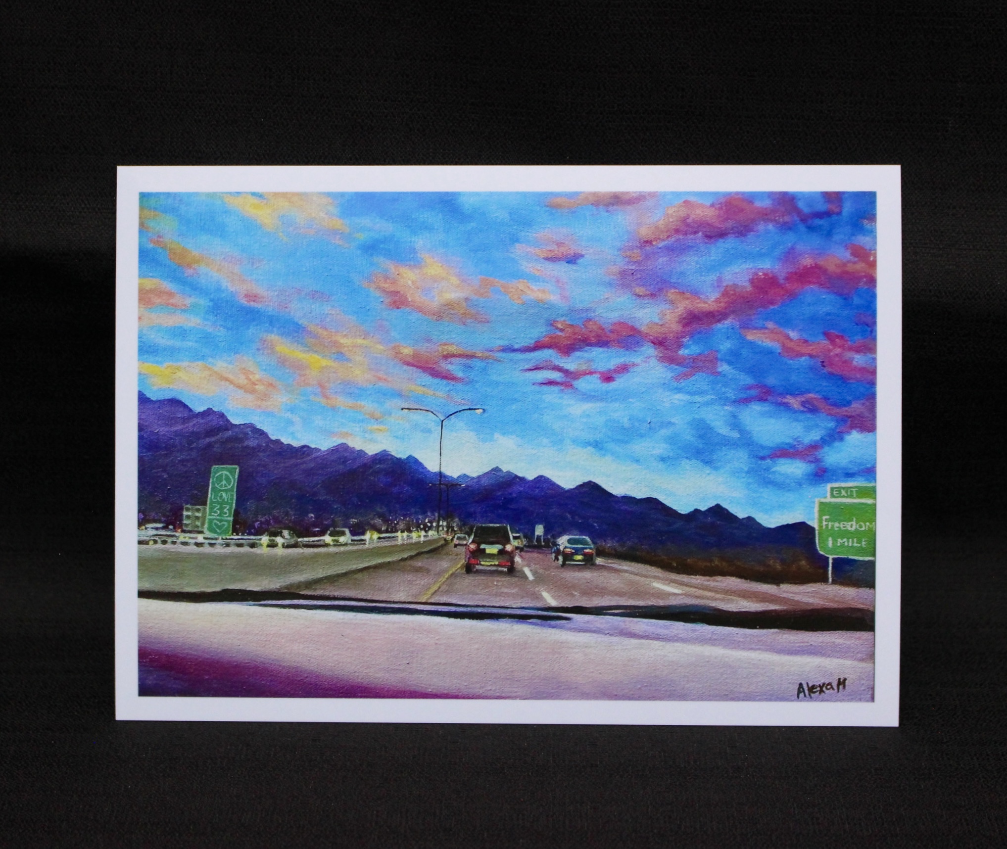 "Peace, love, denver" Giclee Art Print 