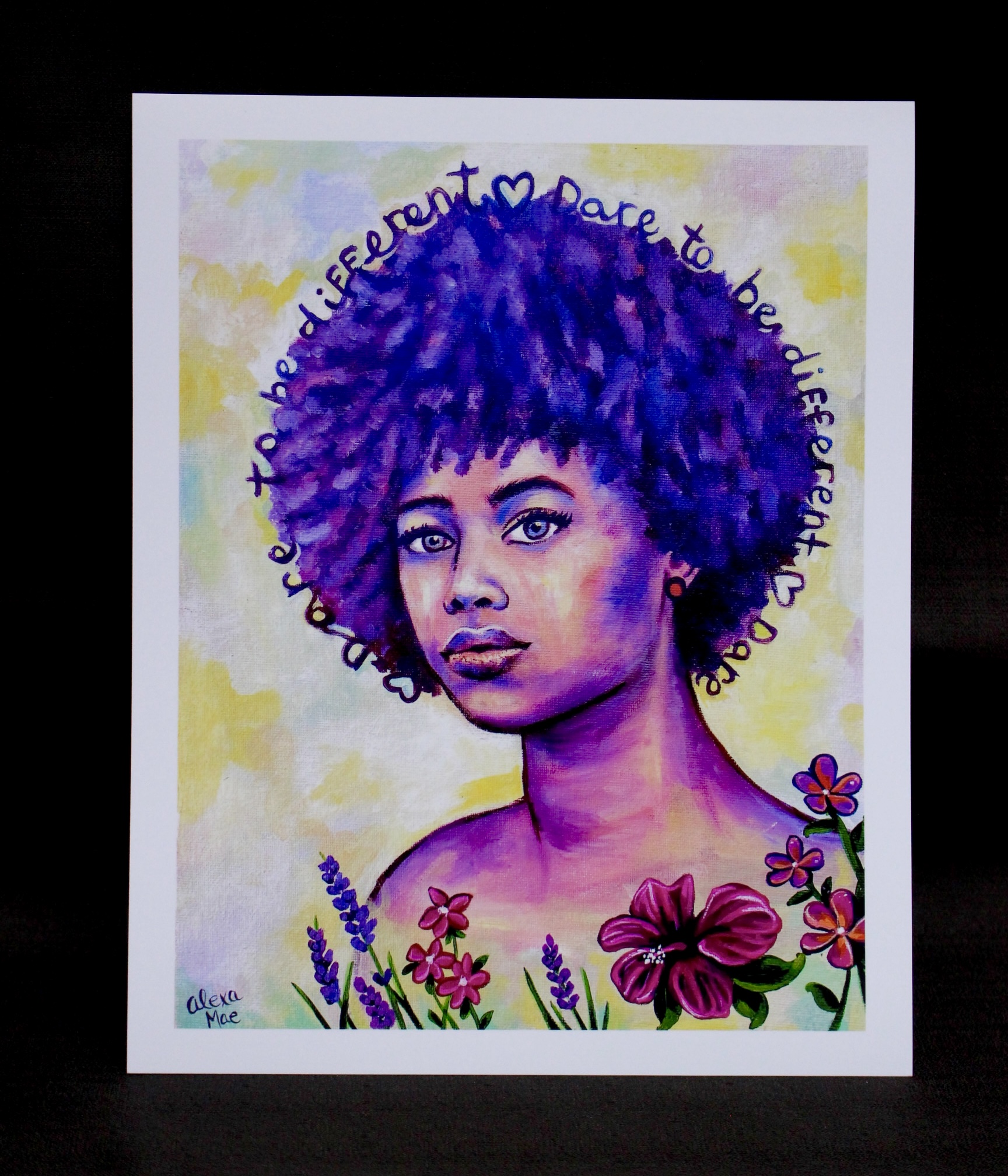 "Dare to be different" Giclee Art Print