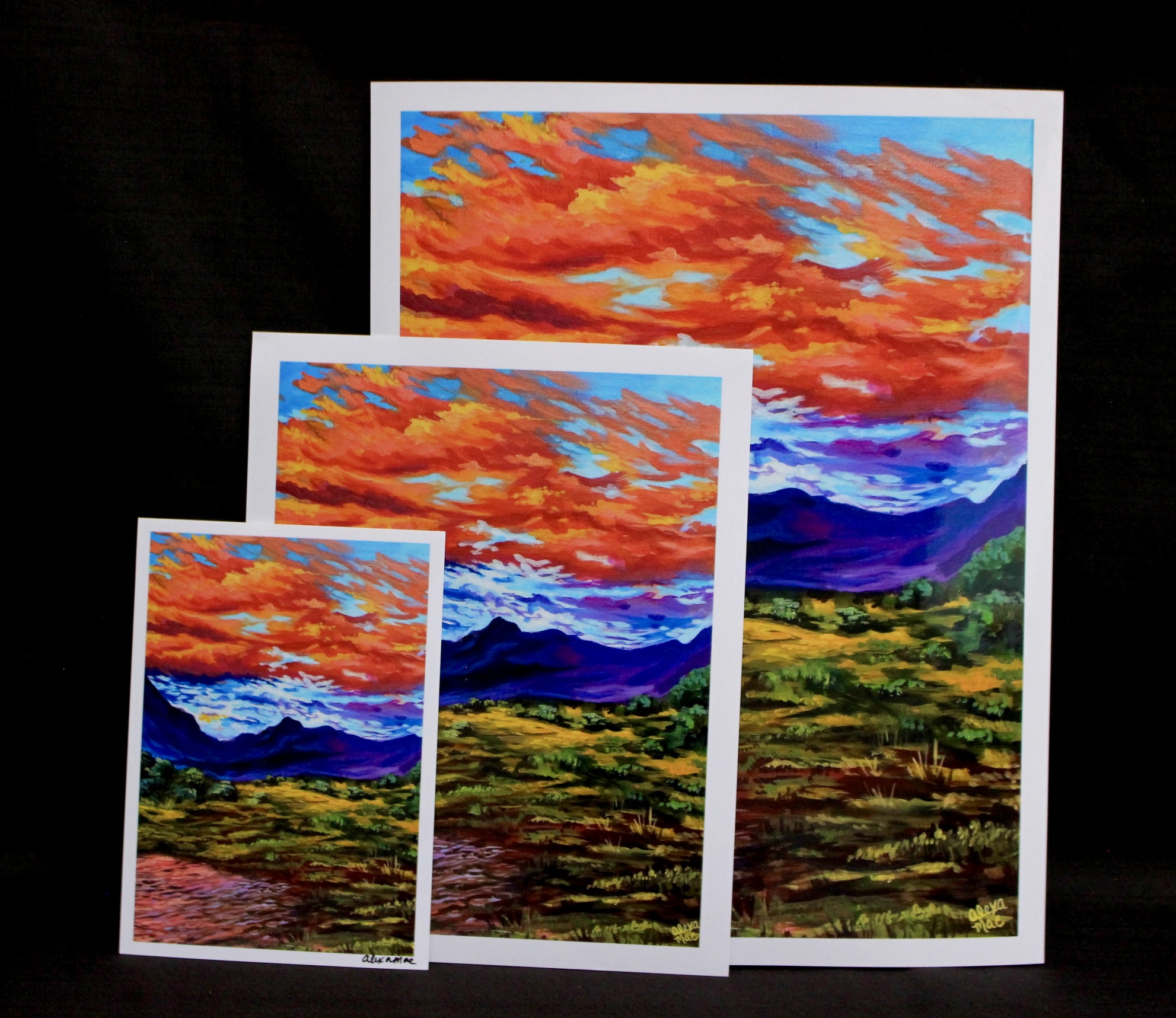 "A point in time in Colorado" Giclee Art Print 