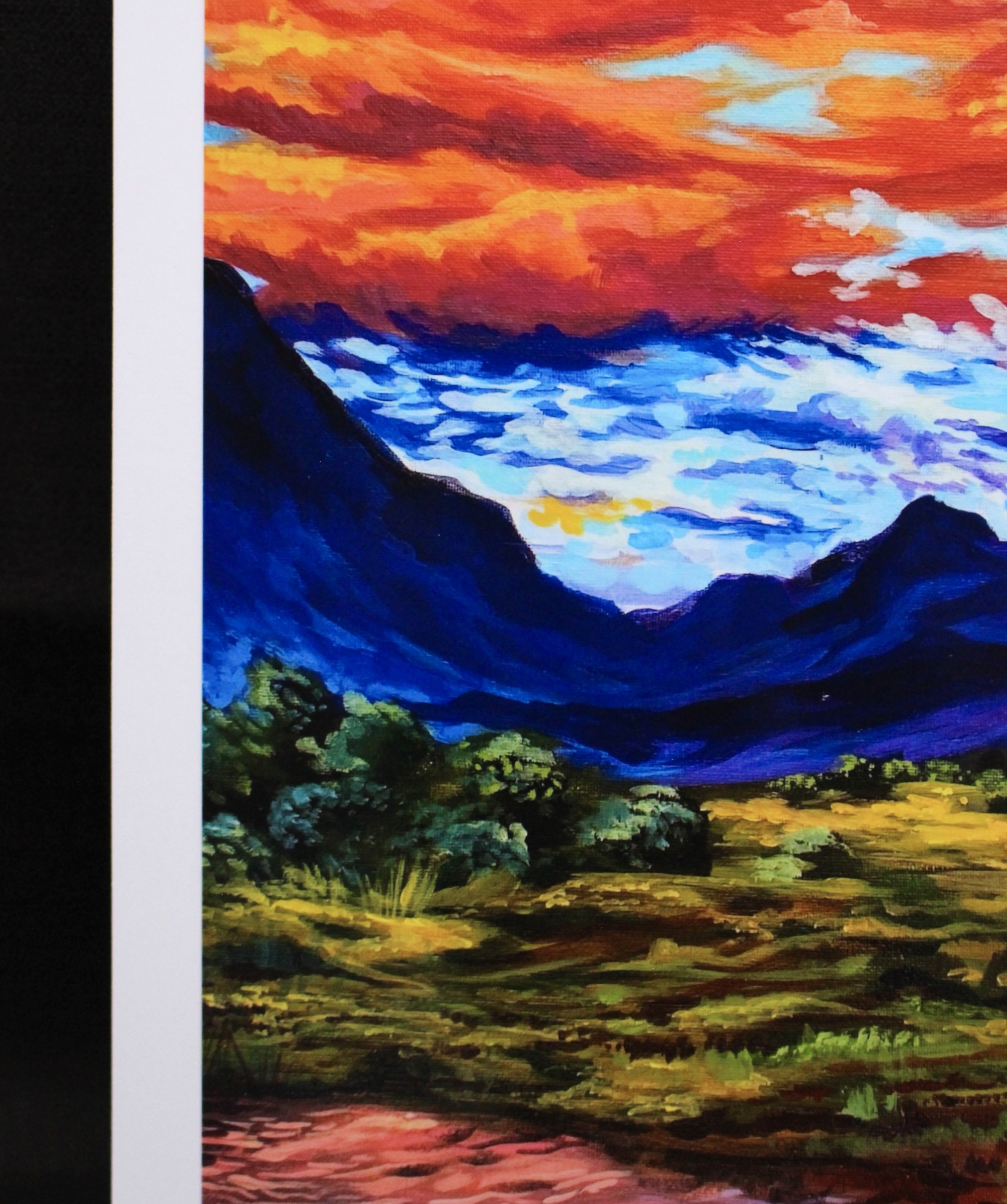 "A point in time in Colorado" Giclee Art Print 