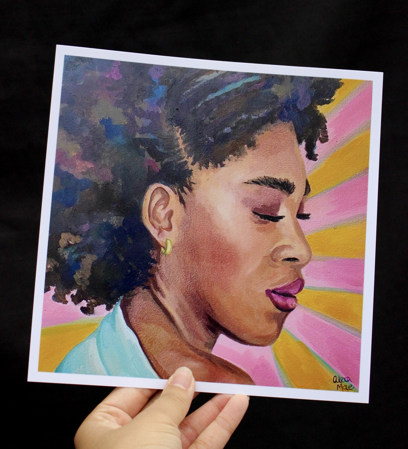 "Her harmony" Giclee Art Print