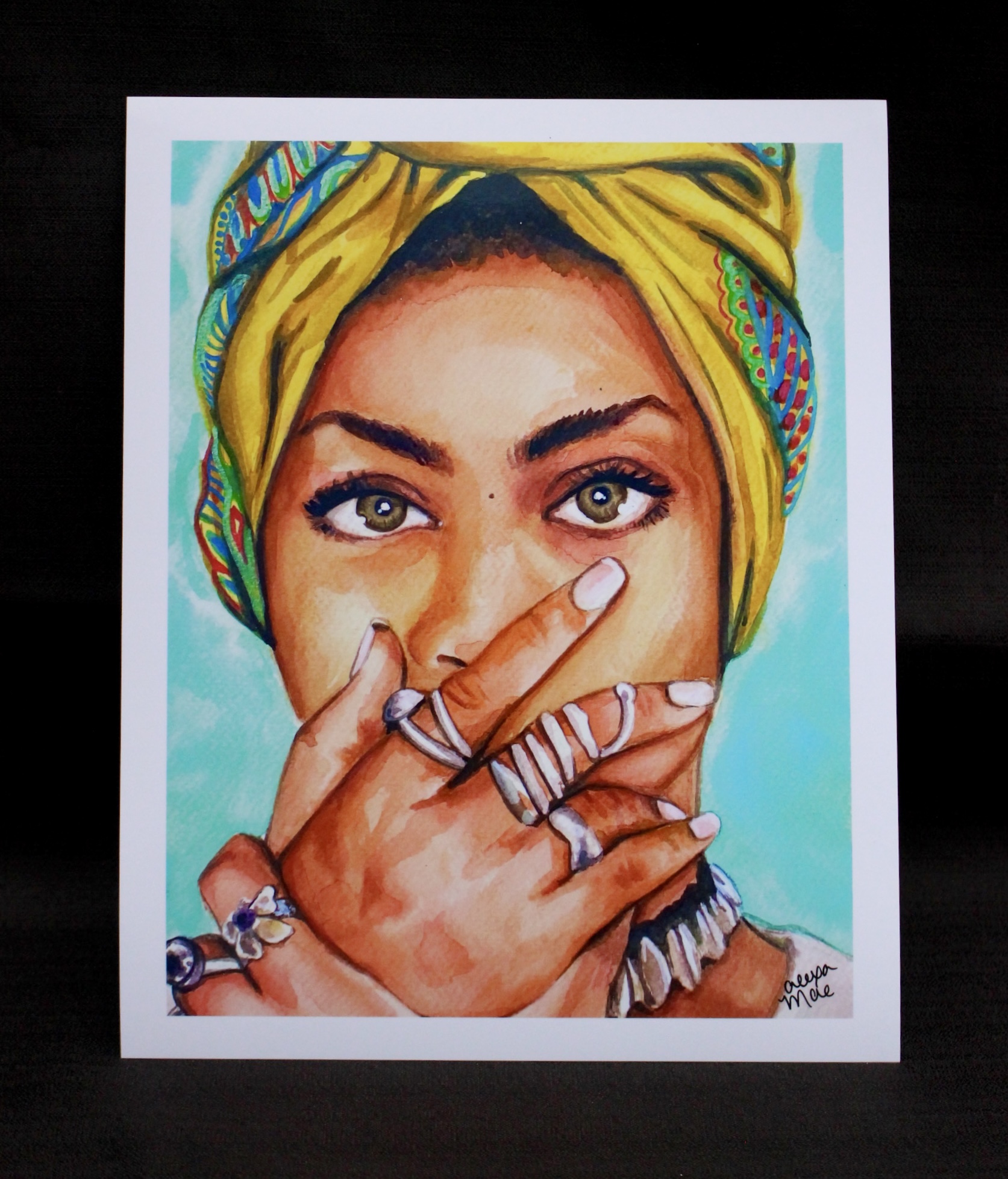 "Soul will live on and on" Giclee Art Print 