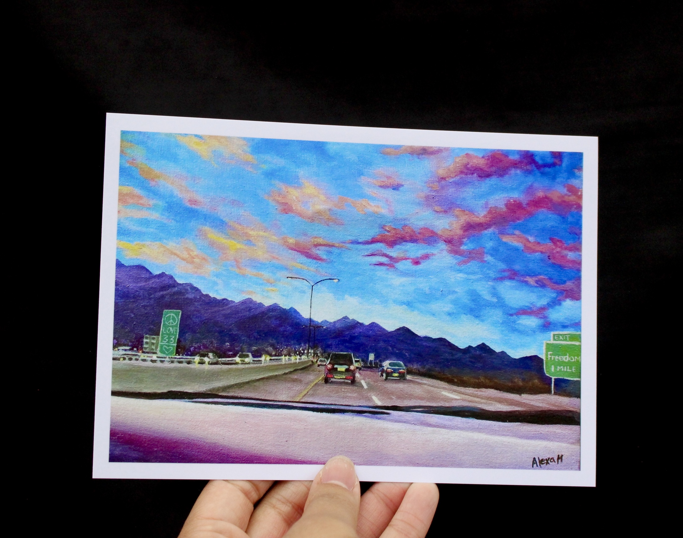 "Peace, love, denver" Giclee Art Print