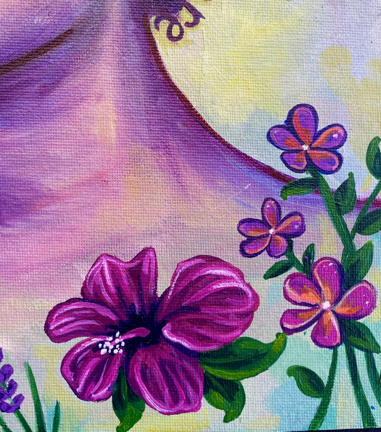 "Dare to Be Different" Original Painting 