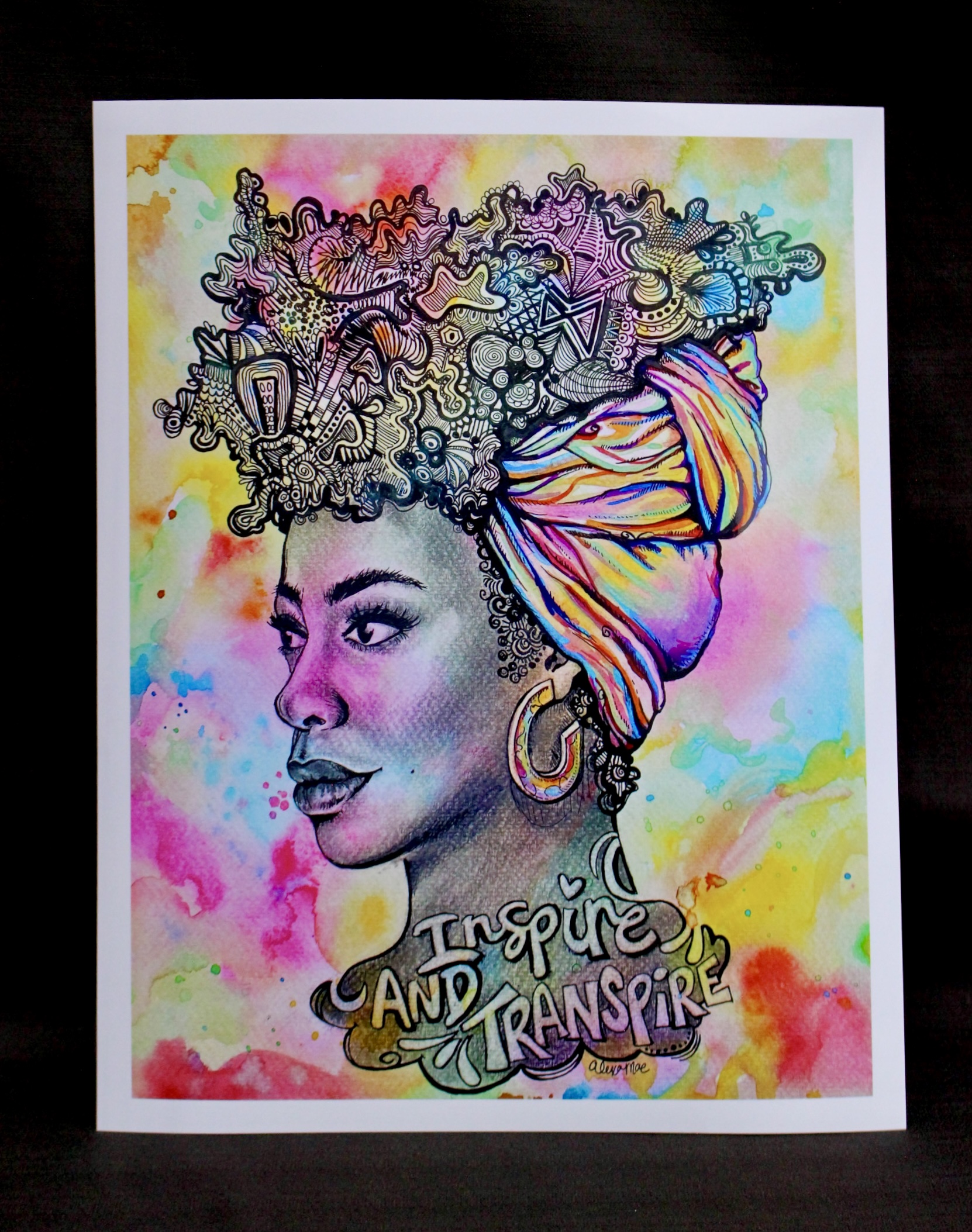 "Inspire and Transpire" Giclee Art Print