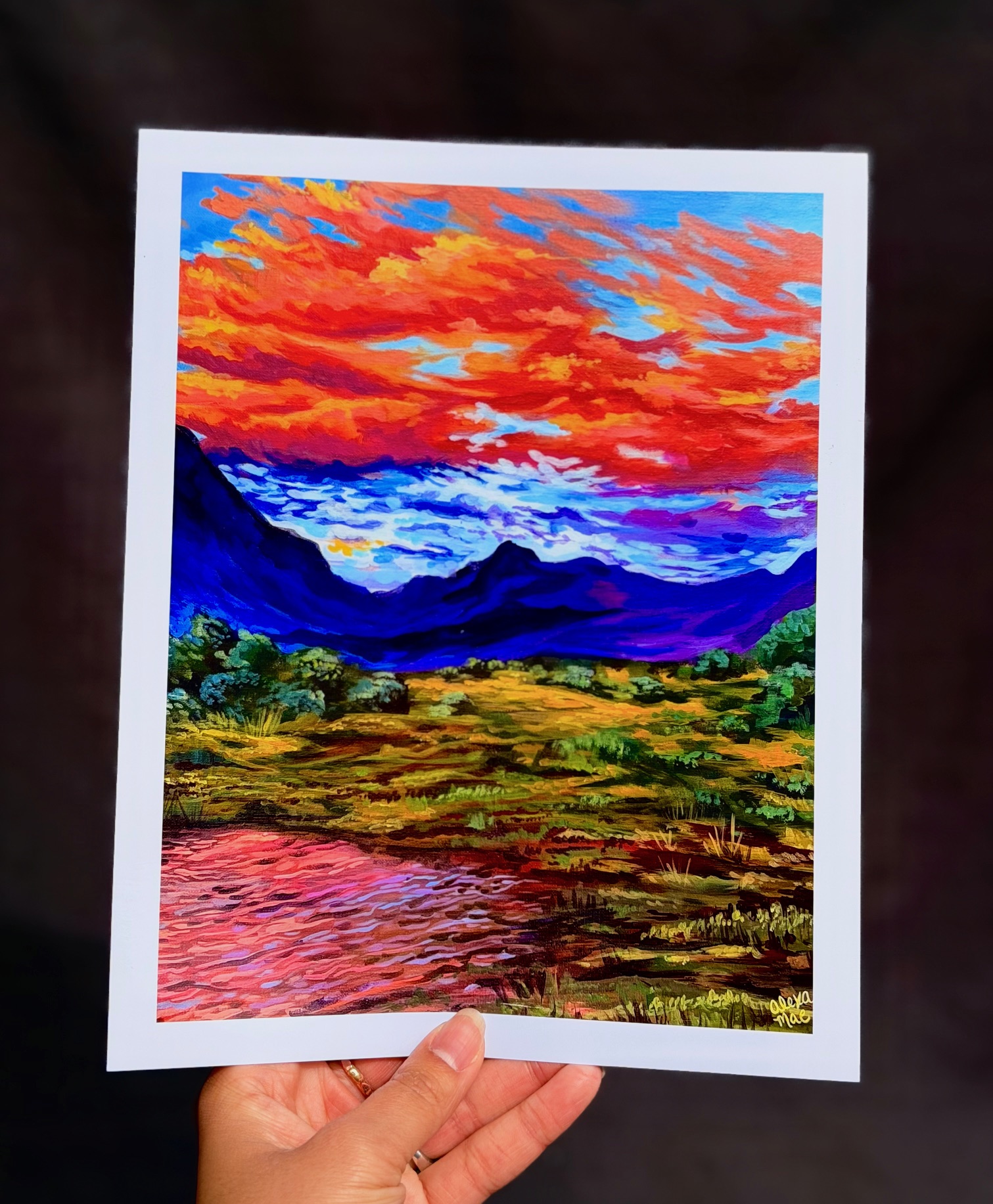"A point in time in Colorado" Giclee Art Print 