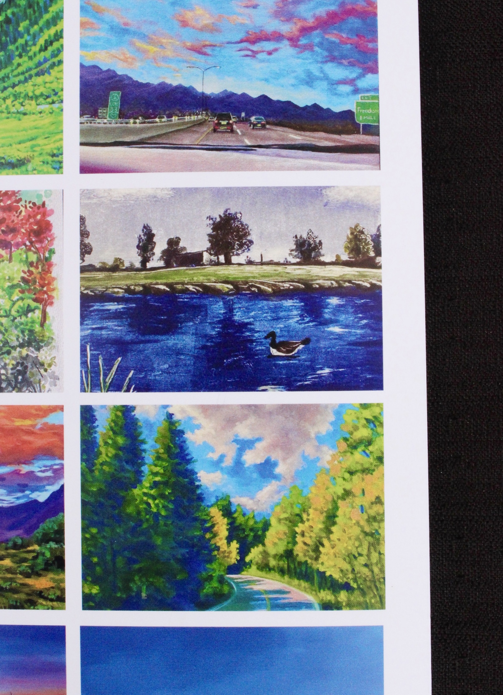 2026 Mini Landscape Calendar