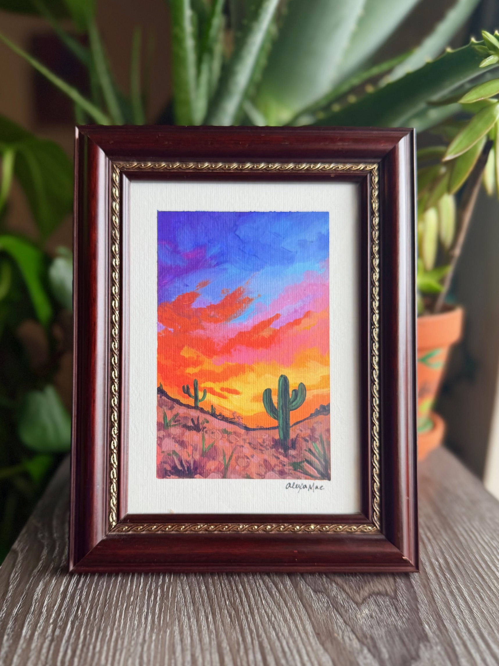 "Sunset Beauty" - Original Artwork