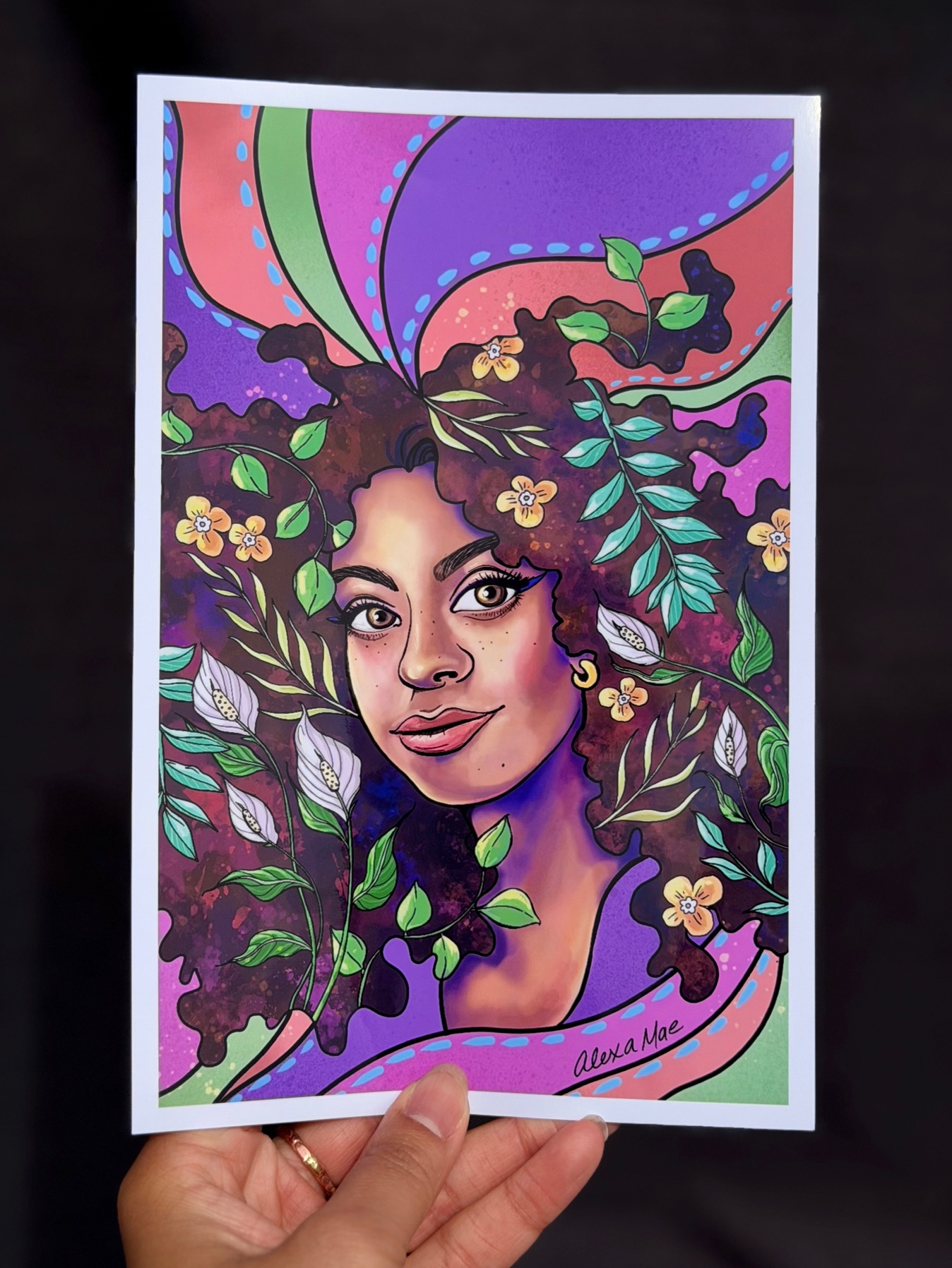 "Rooted in Radiance" Giclee Art Print 