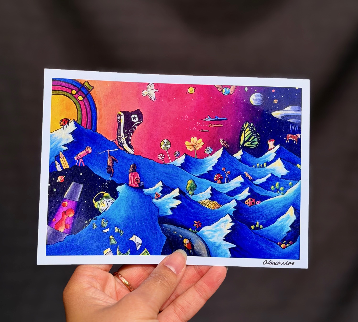 "Vibrant Dream" Giclee Art Print 