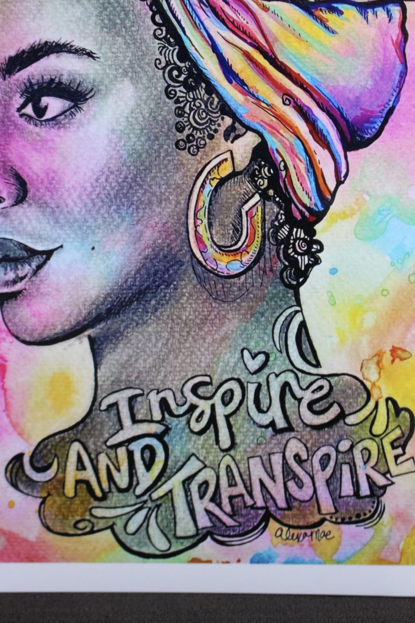 "Inspire and Transpire" Giclee Art Print 