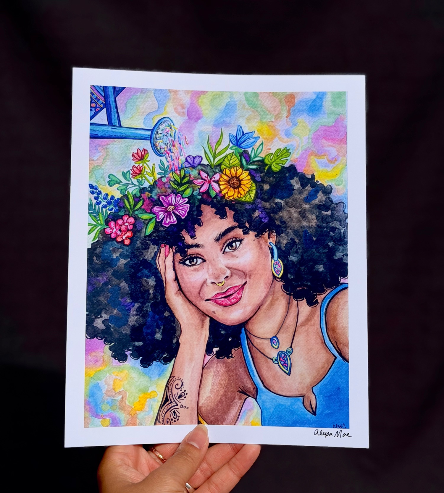 "Watch me grow" Giclee Art Print 