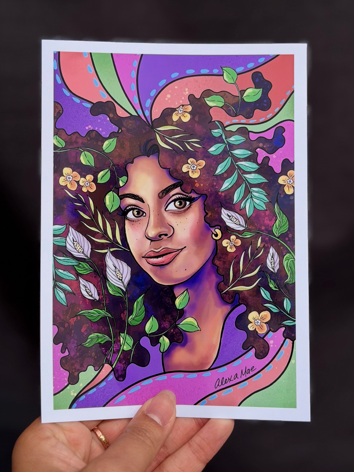 "Rooted in Radiance" Giclee Art Print 