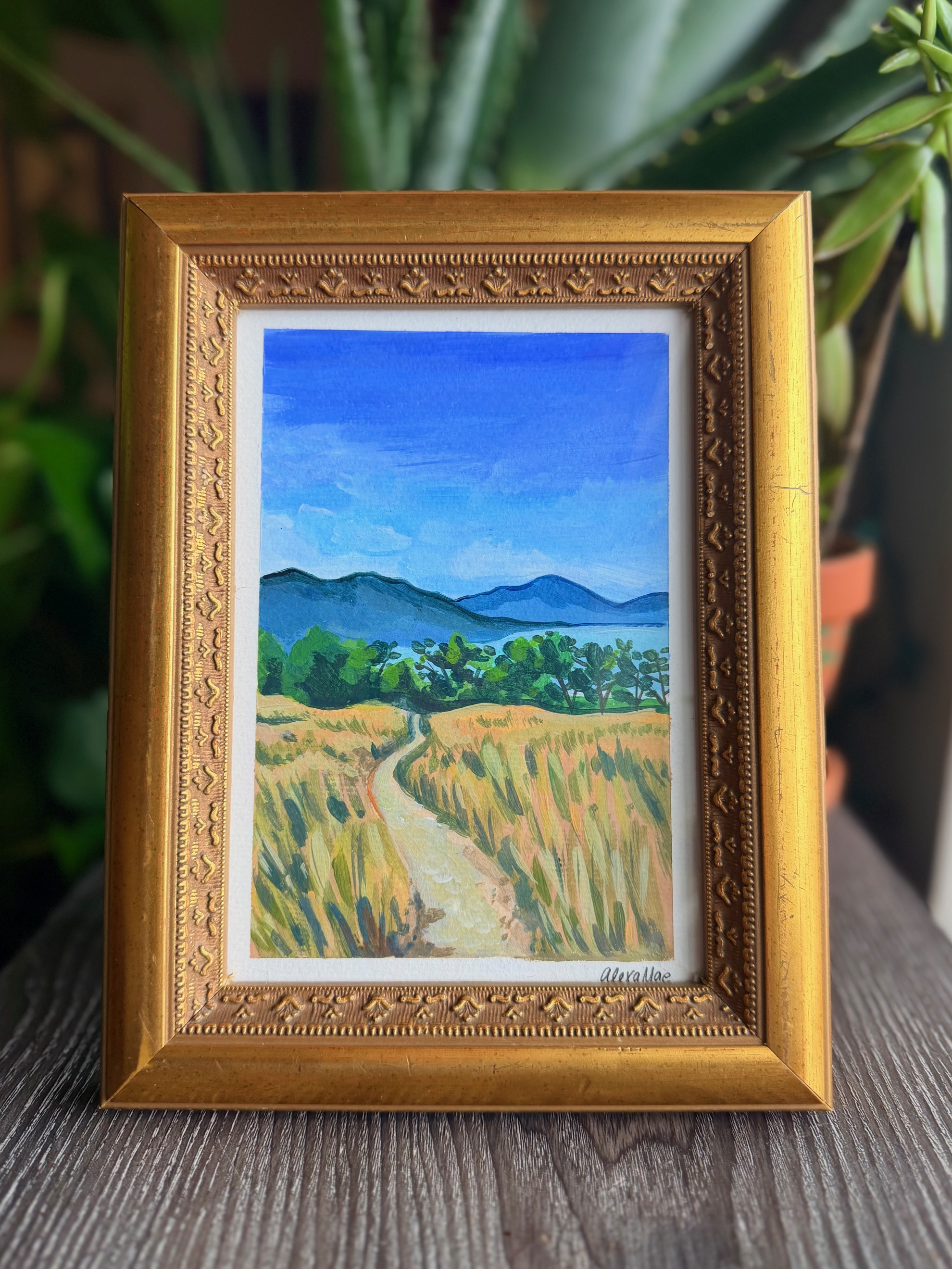  "Lakeside View" - Original Artwork 