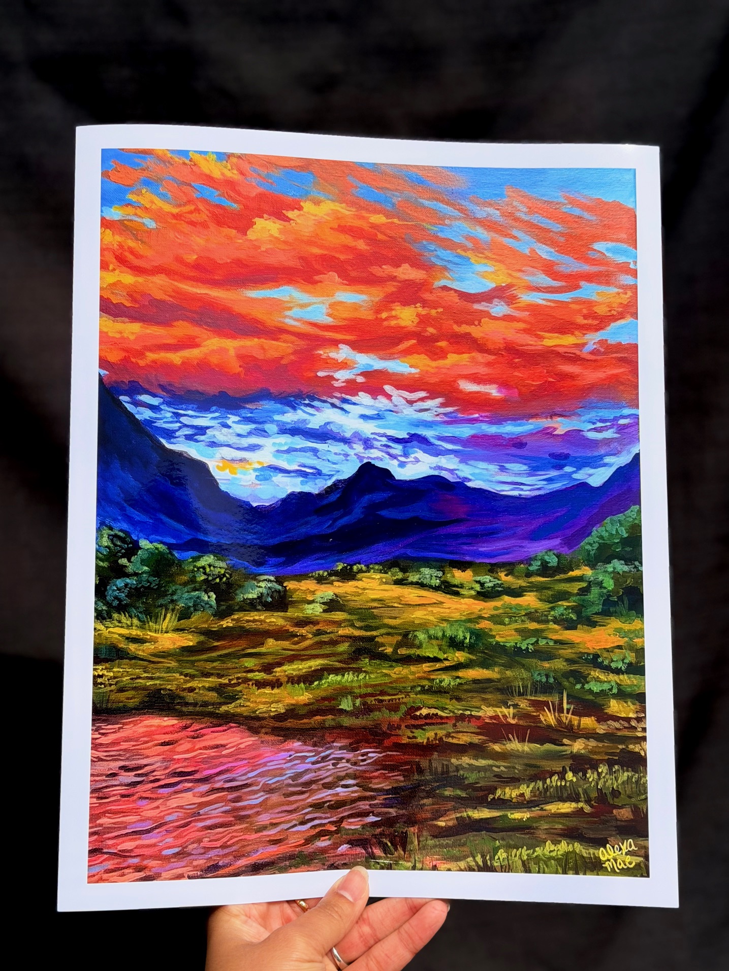 "A point in time in Colorado" Giclee Art Print 