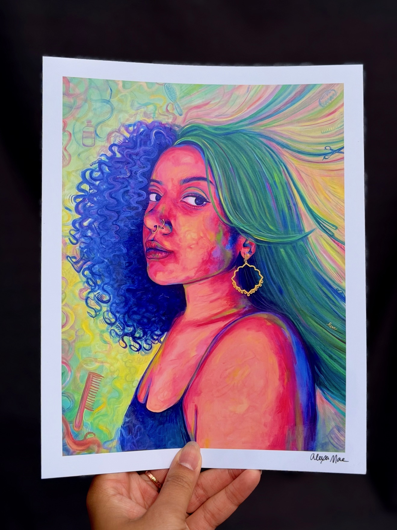 "BiConfidence" Giclee Art Print 