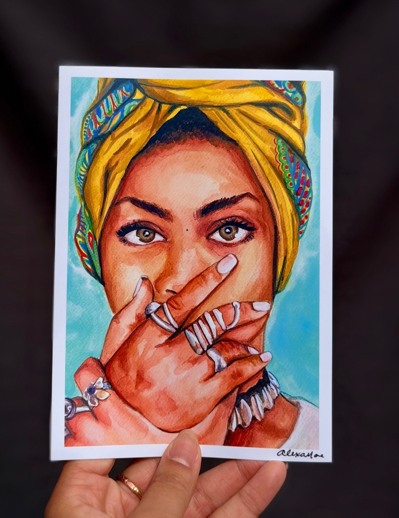 "Soul will live on and on" Giclee Art Print 