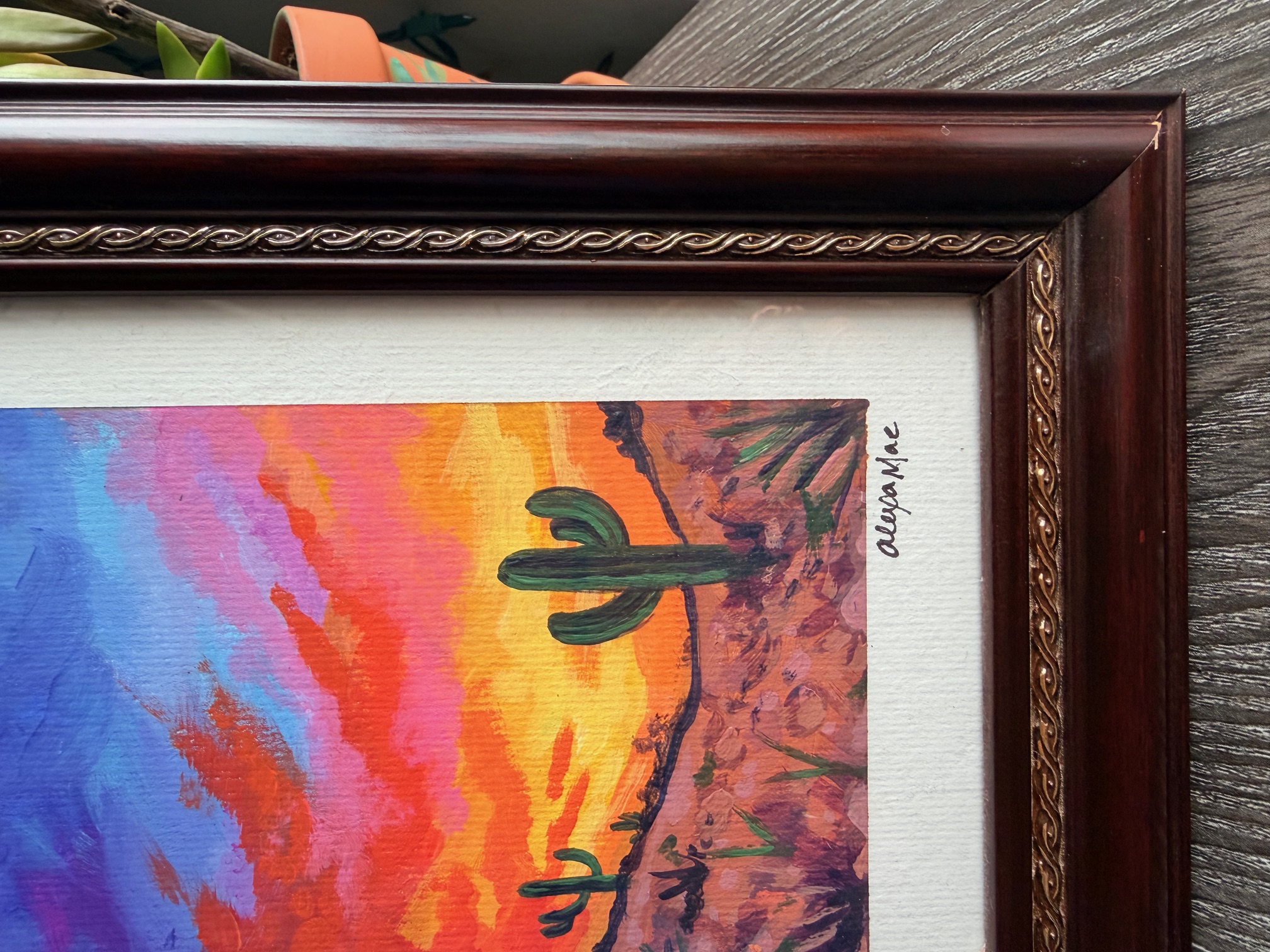 "Sunset Beauty" - Original Artwork