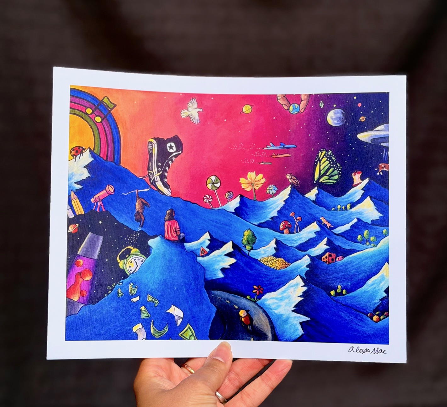 "Vibrant Dream" Giclee Art Print 