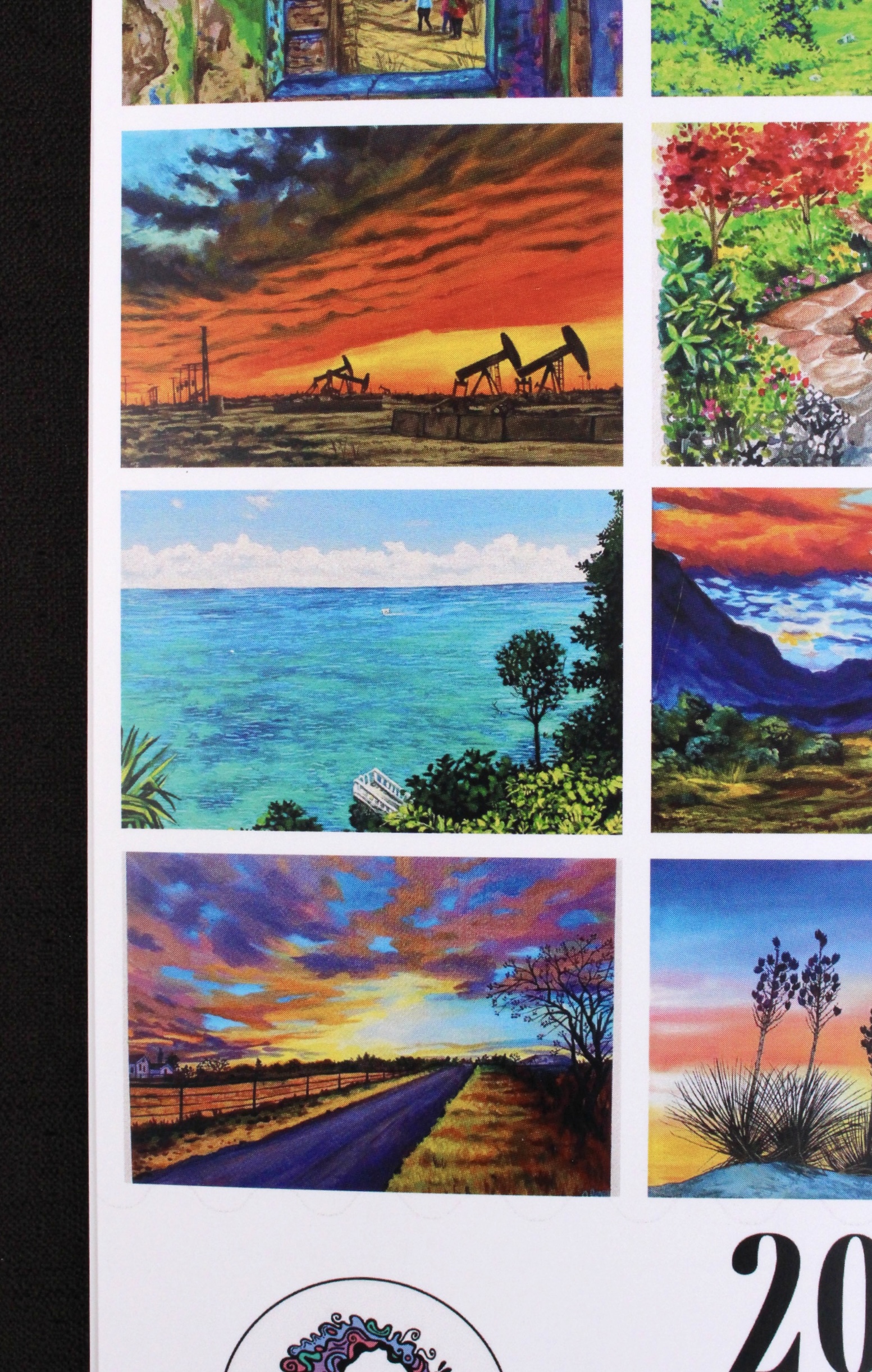 2026 Mini Landscape Calendar