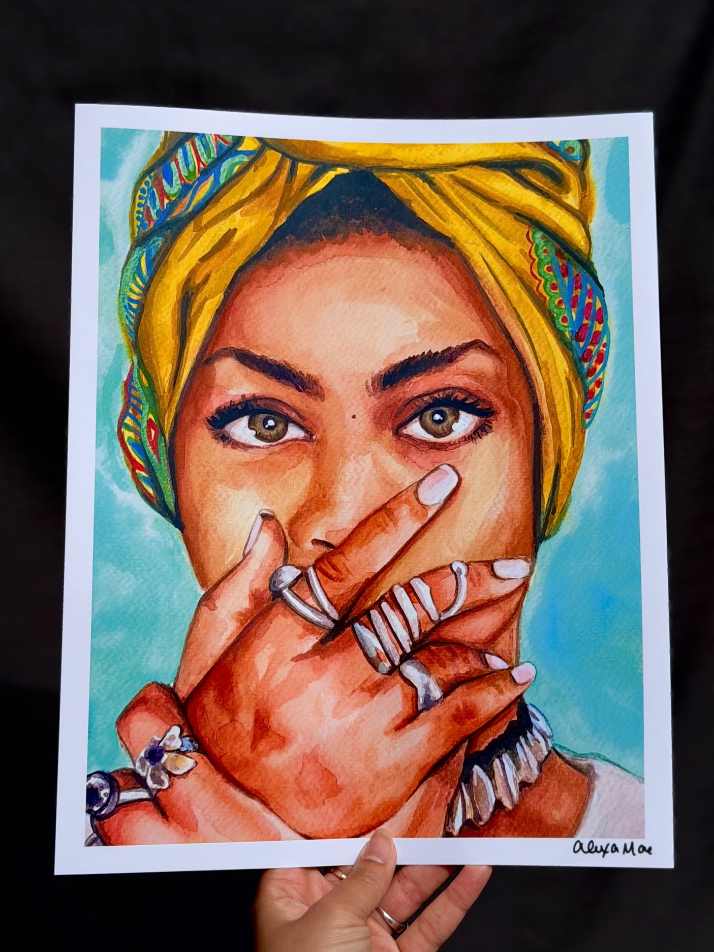 "Soul will live on and on" Giclee Art Print 