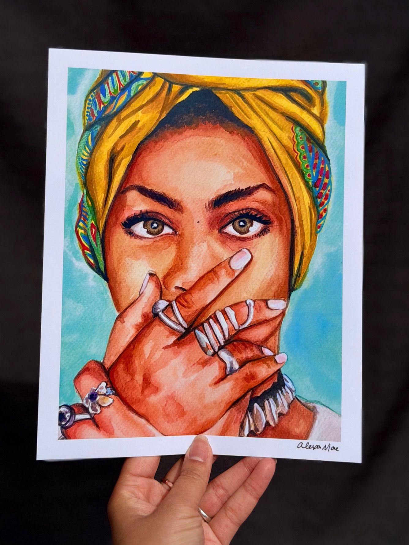 "Soul will live on and on" Giclee Art Print 