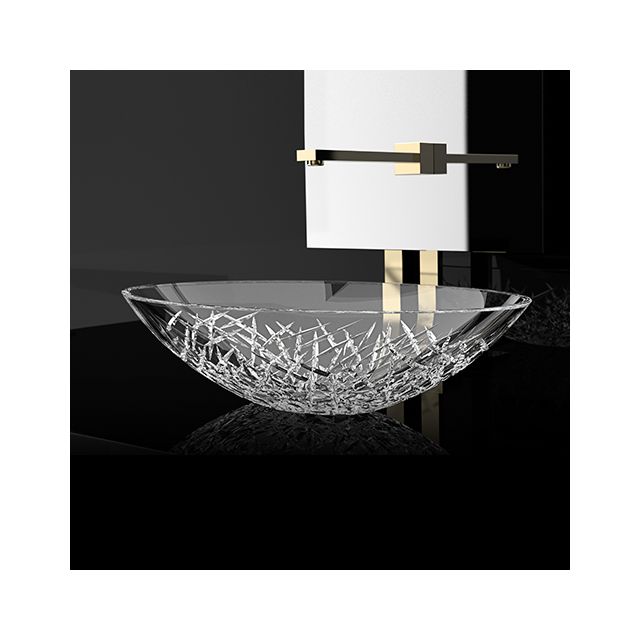 Ice Oval Countertop Basin