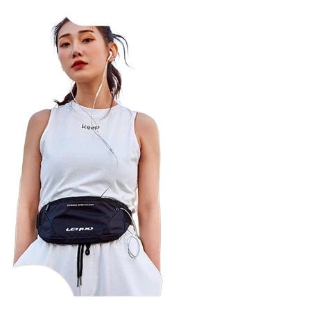 LEKHU Waist Bag Personalized Sport Fanny Pack with Hidden Pocket for Secure Storage