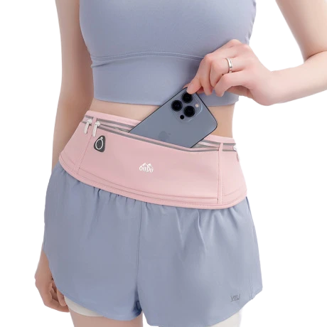 Running Waist Belt Breathable Sport Fanny Pack with Mesh Back Custom Design Available