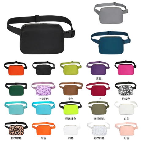 Colorful Waist Bags Fashion Sport Fanny Pack Stylish Waist Bag for Events Marathons and Branding