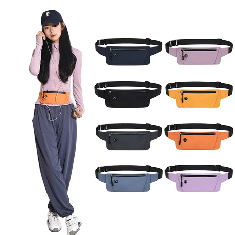 Multi-Color Waist Bag Custom Sport Fanny Pack Manufacturer Support Small and Bulk Orders