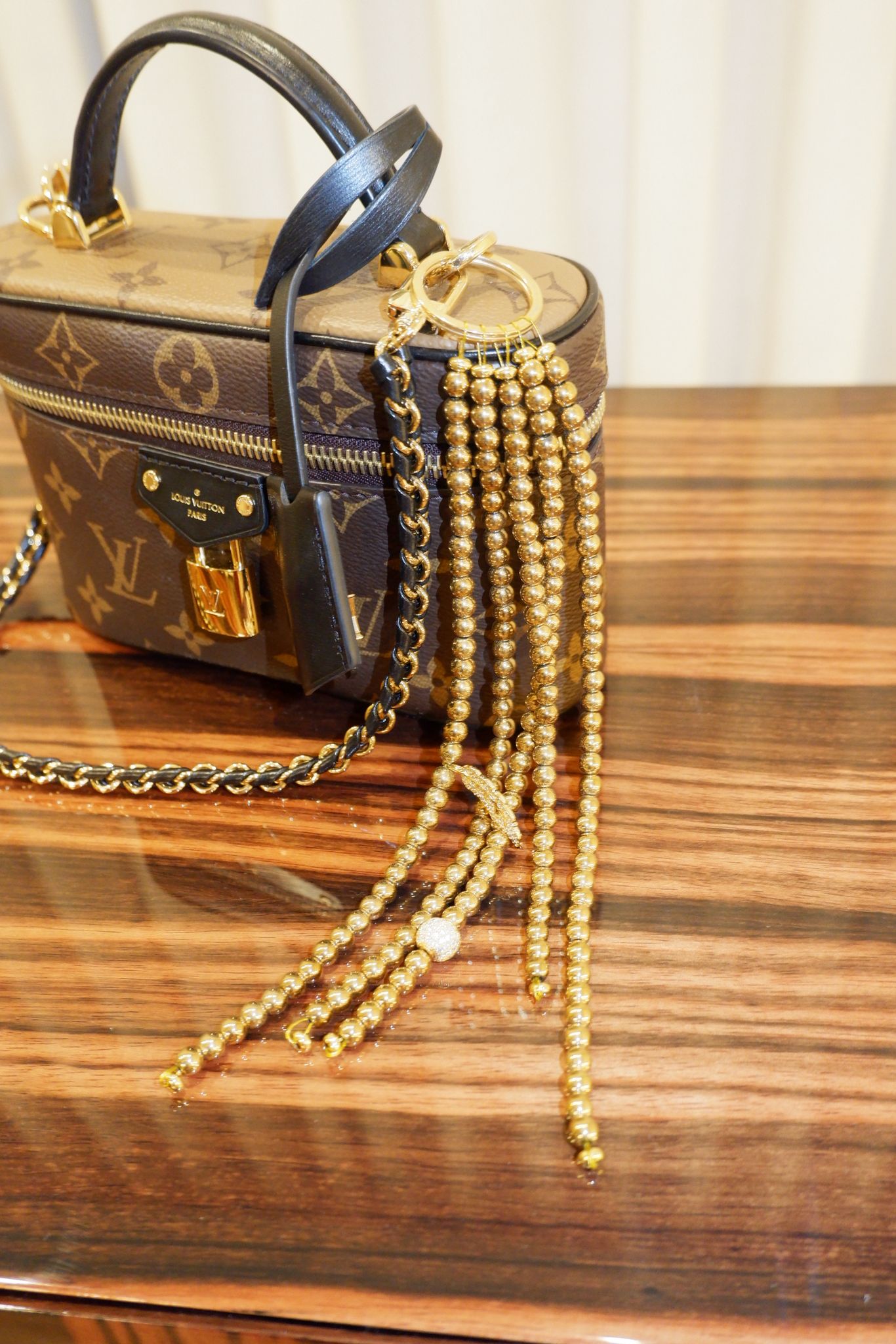 Porta-Chaves Dourado