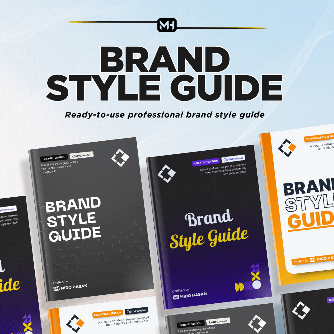 Brand Style Guide Template Bundle for Canva – Minimal, Creative & Corporate Designs