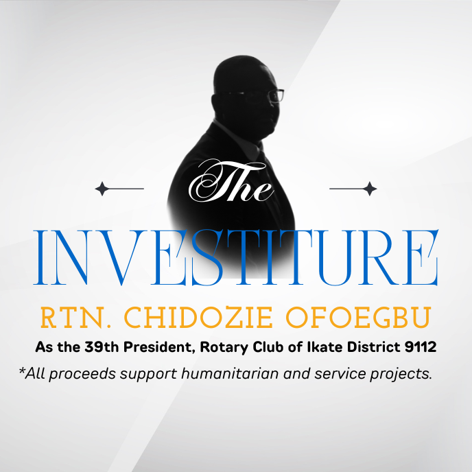 Rotary Club of Ikate Investiture Event