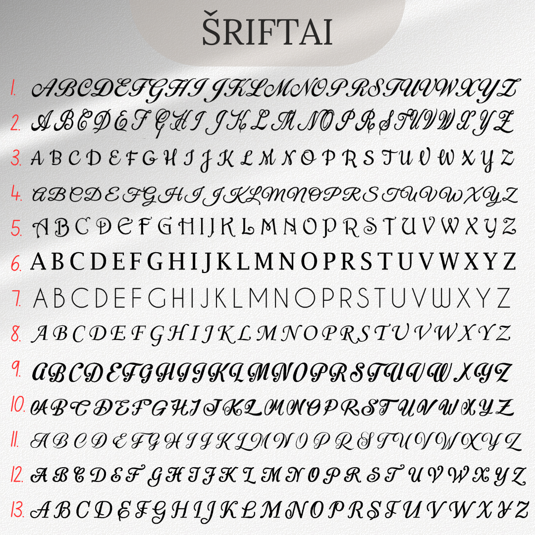 Teddy siuvinėta pagalvėlė su inicialu ROUND