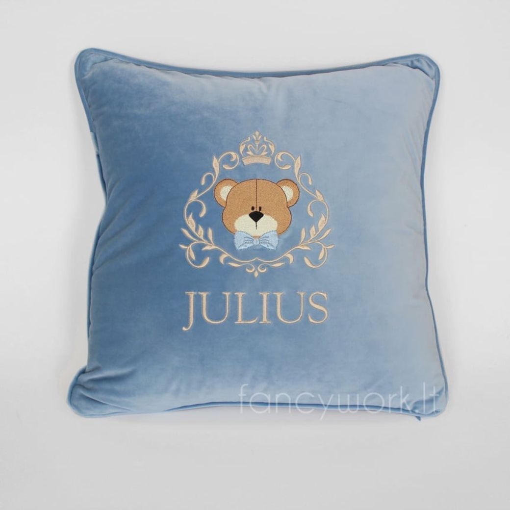 Pagalvėlė berniukui su meškiuku
