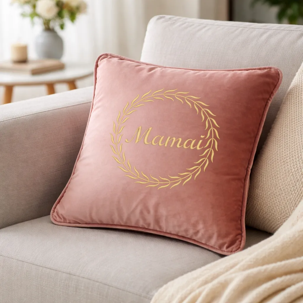 Siuvinėta pagalvėlė "Mamai"