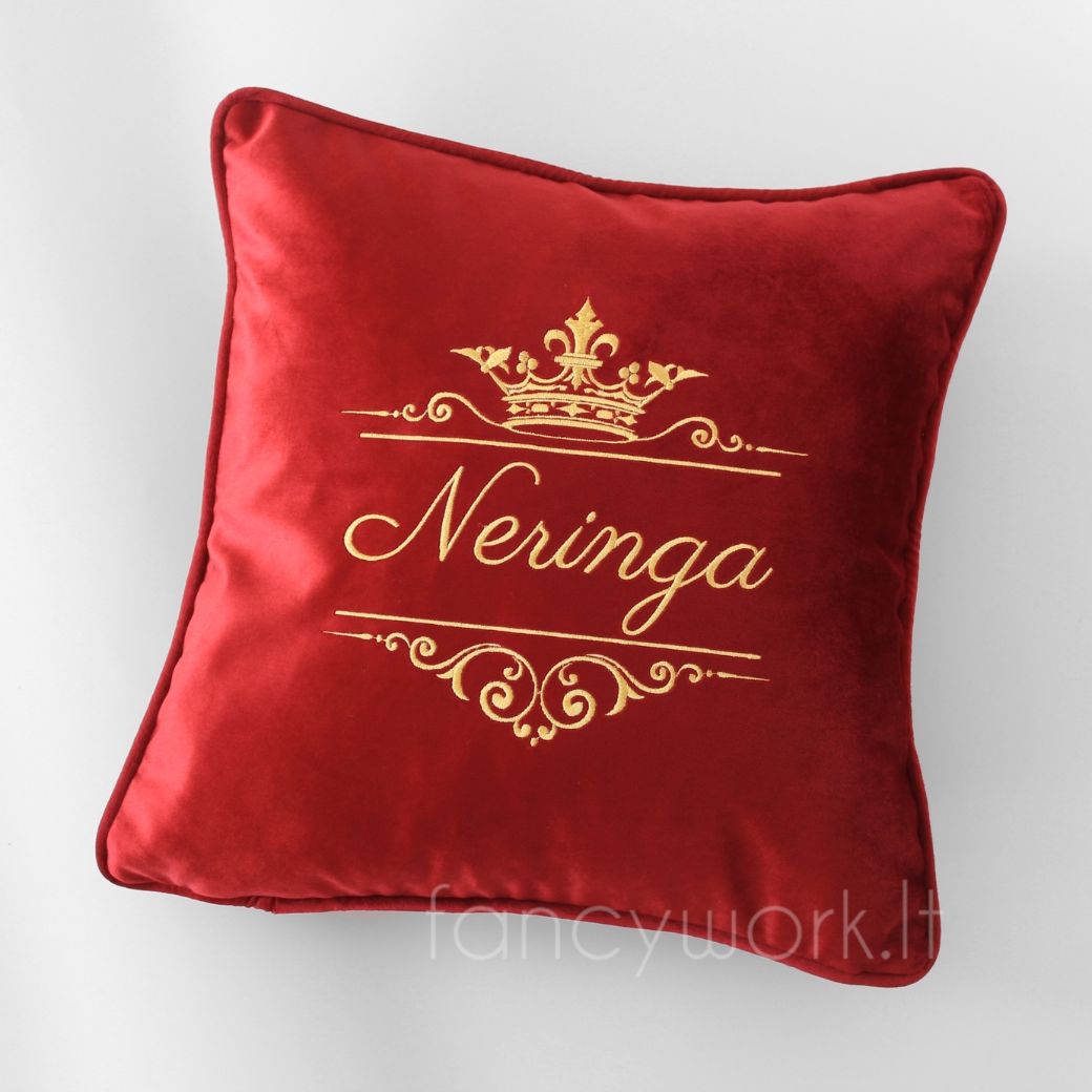 Pagalvėlė su užrašu