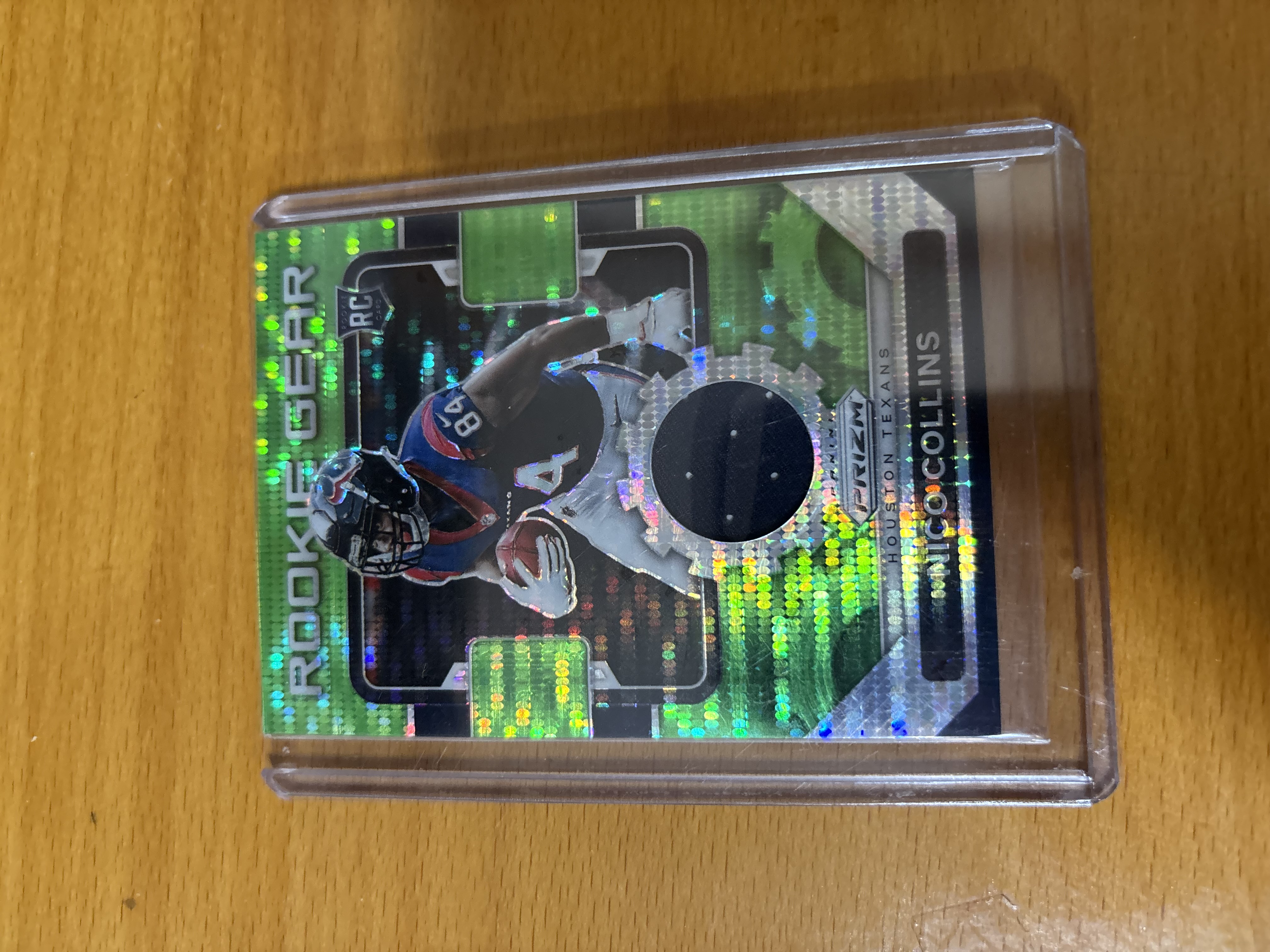 Nico Collins Rookie Gear Football Card