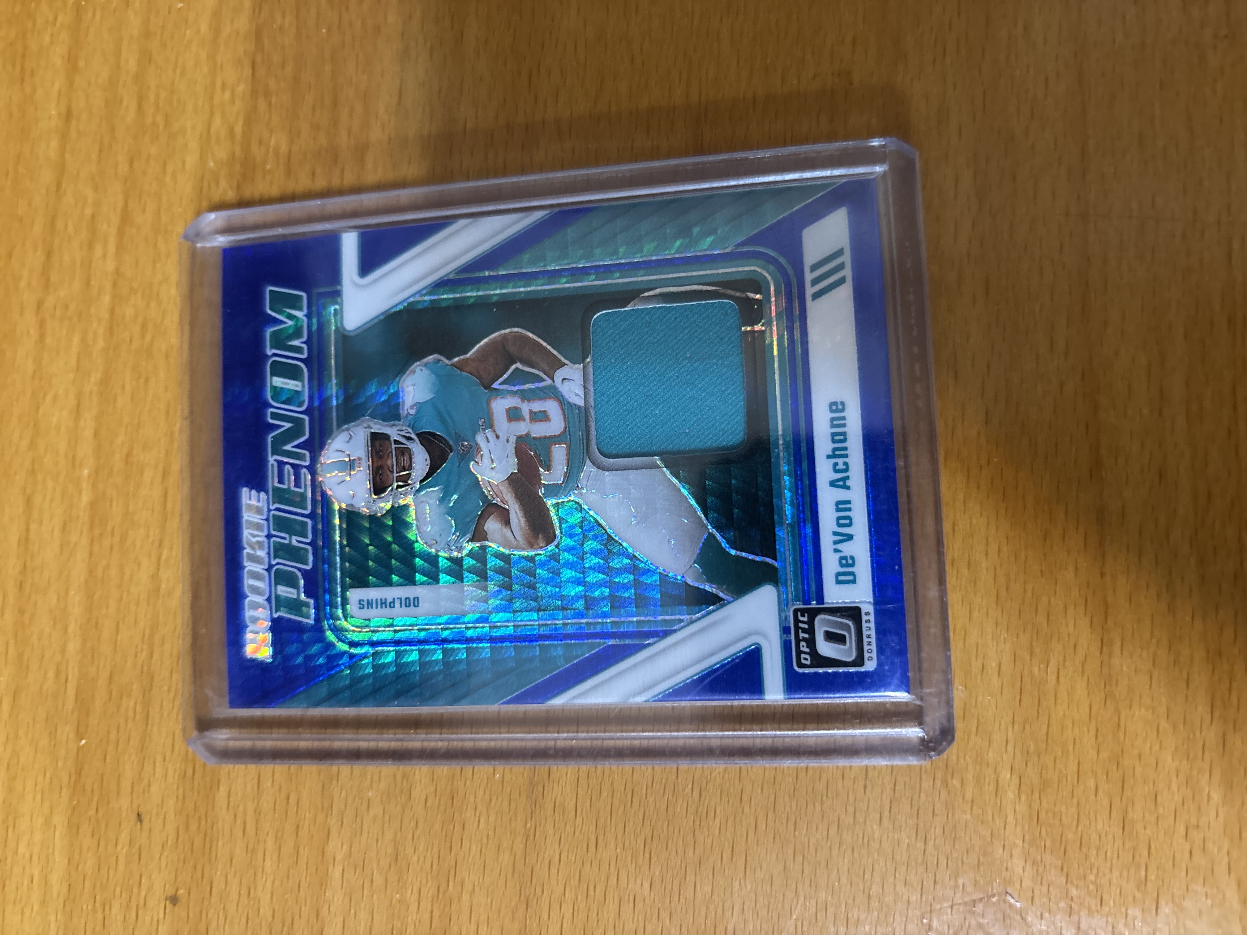 De'Von Achane Rookie Phenom Football Card