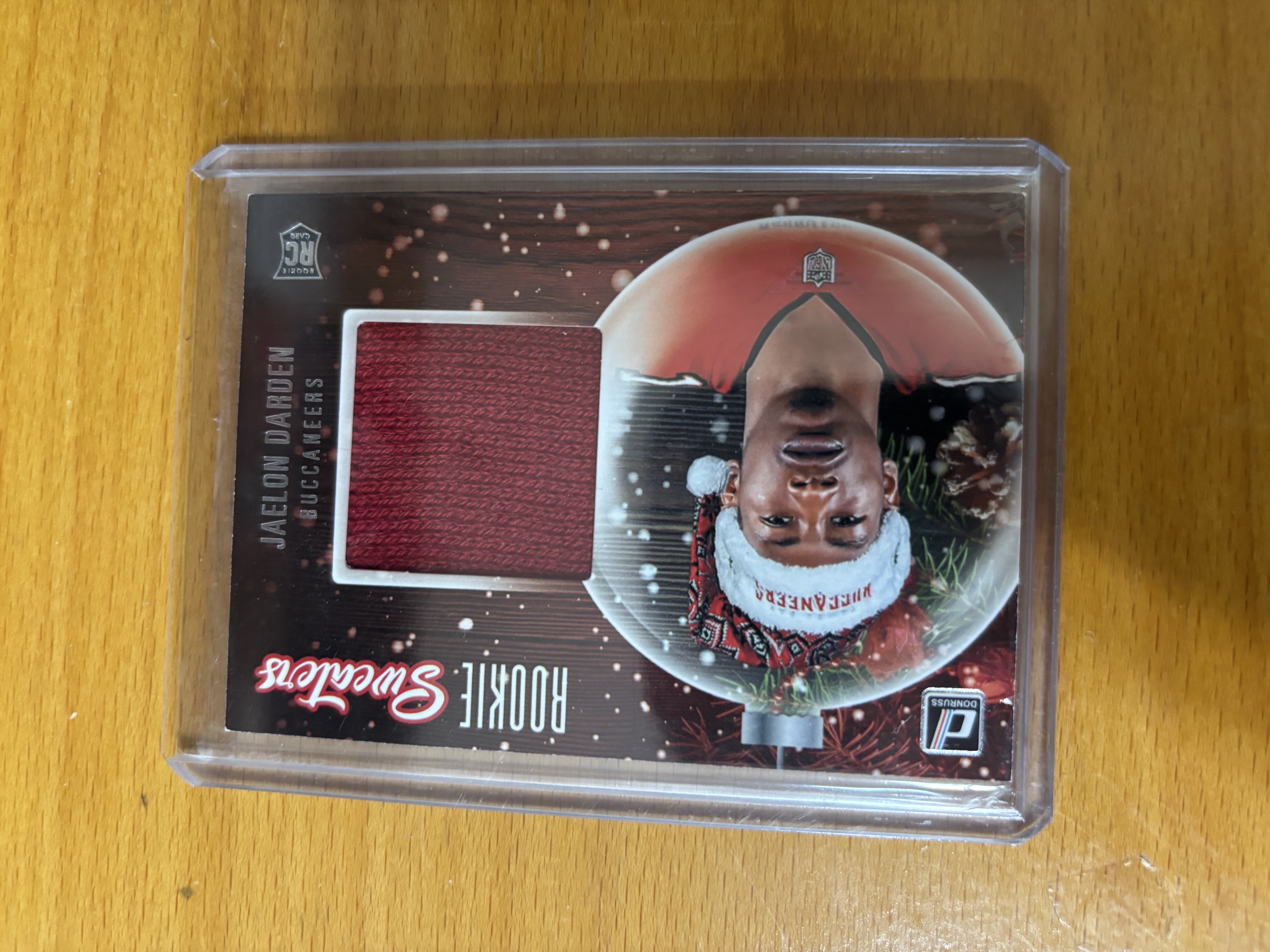 Jaelon Darden Rookie Sweaters NFL Trading Card