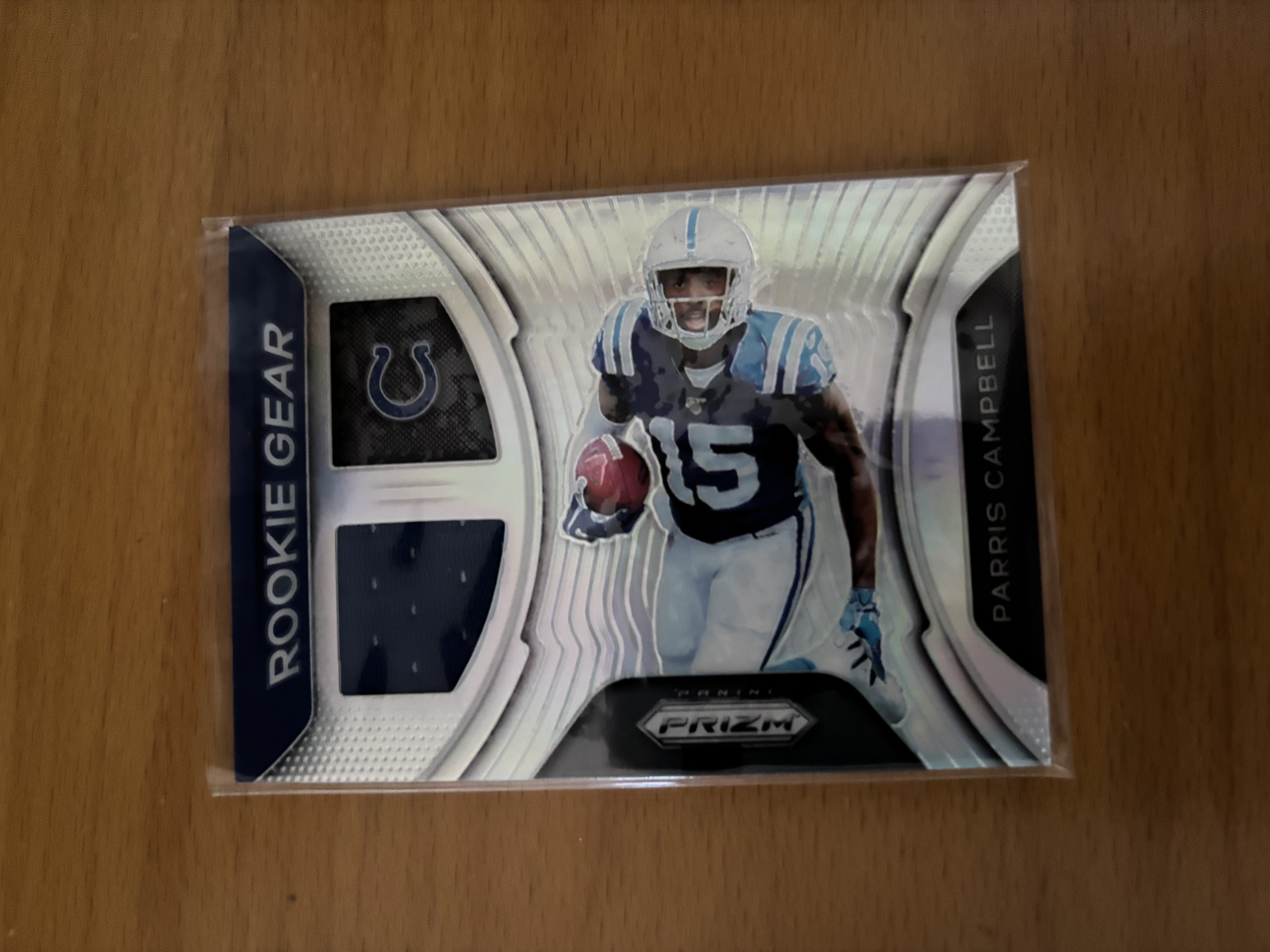 Parris Campbell Rookie Gear Football Card