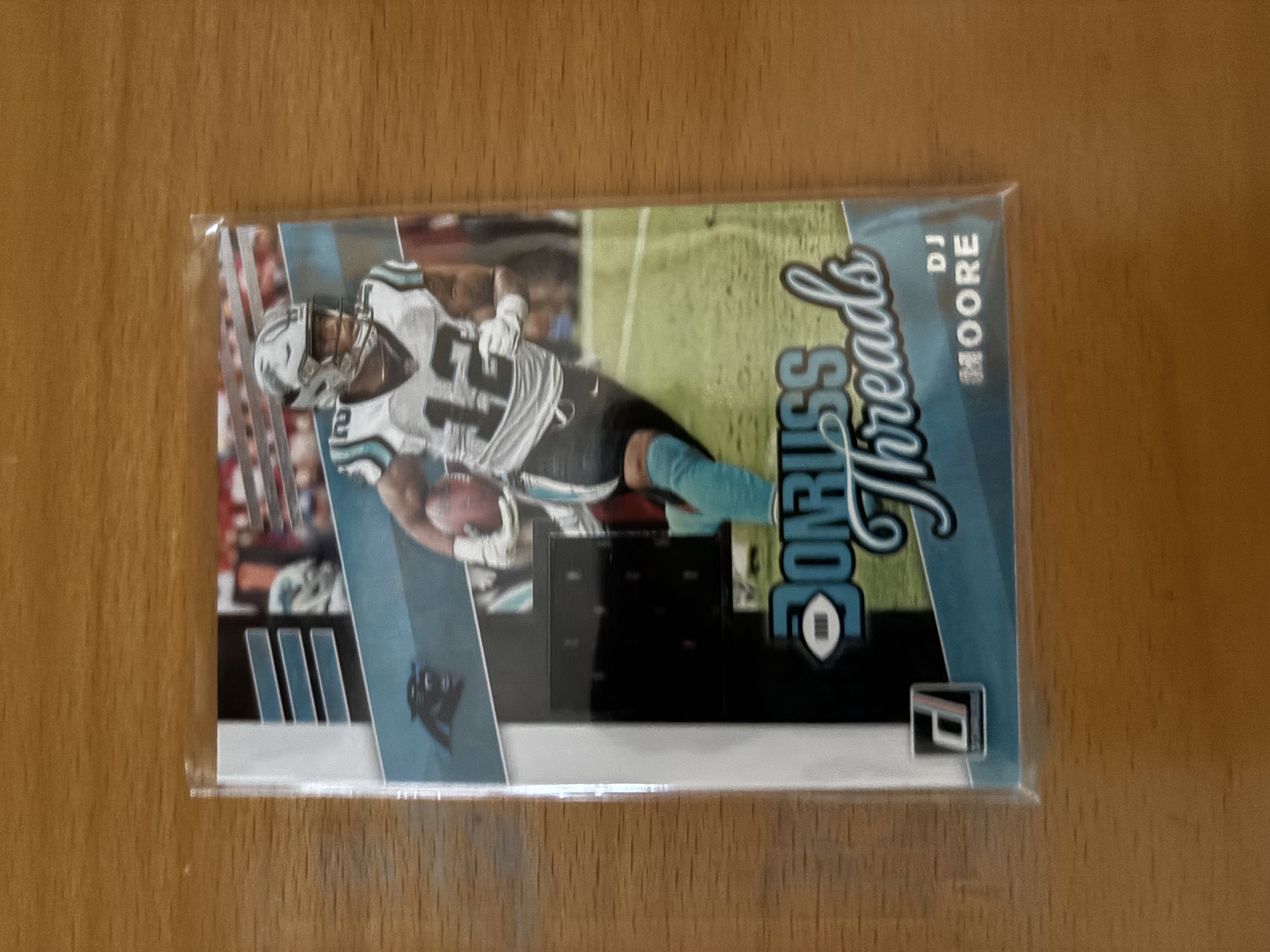 Donruss Threads DJ Moore Football Card