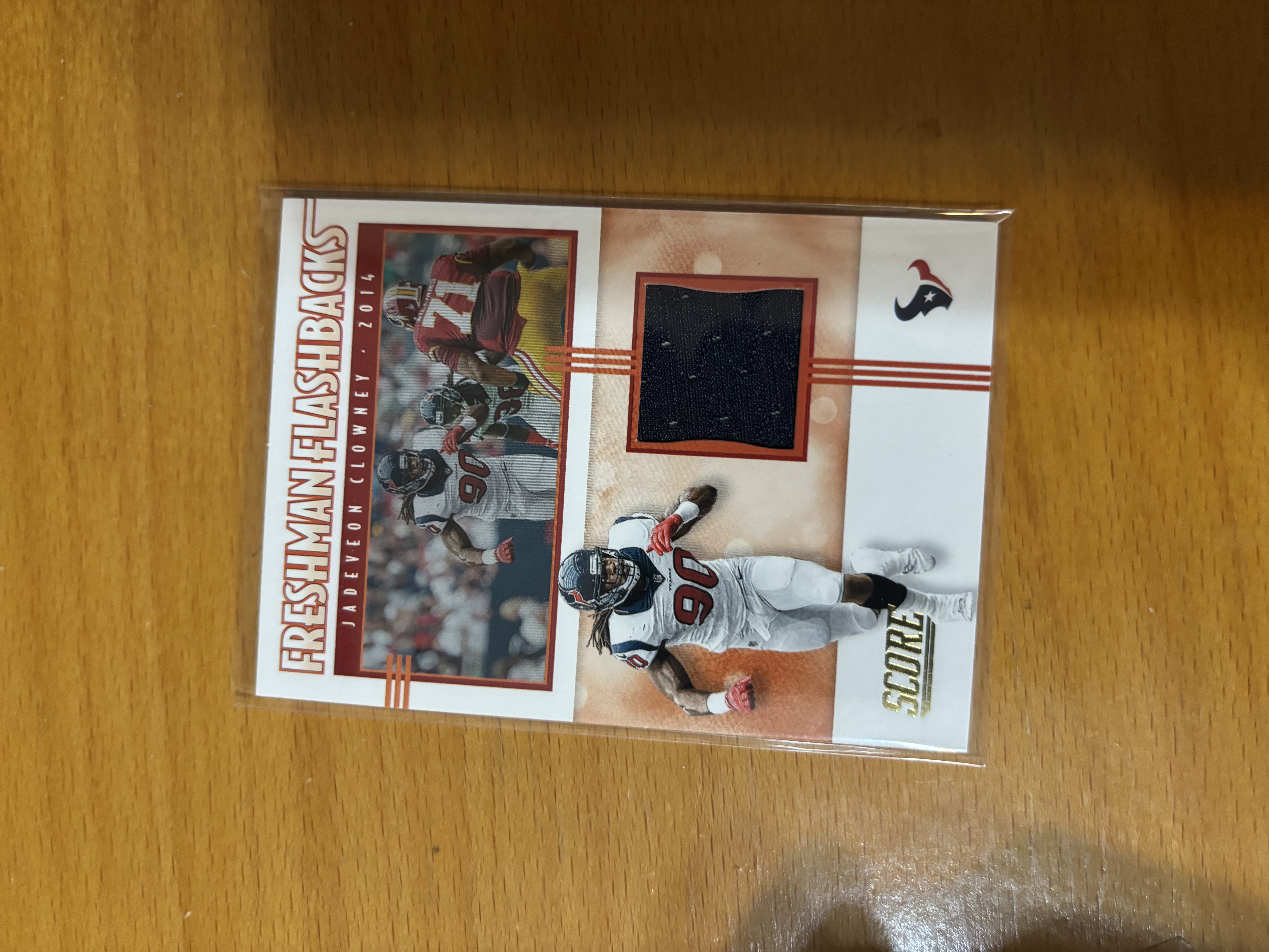 Freshman Flashbacks NFL Trading Card