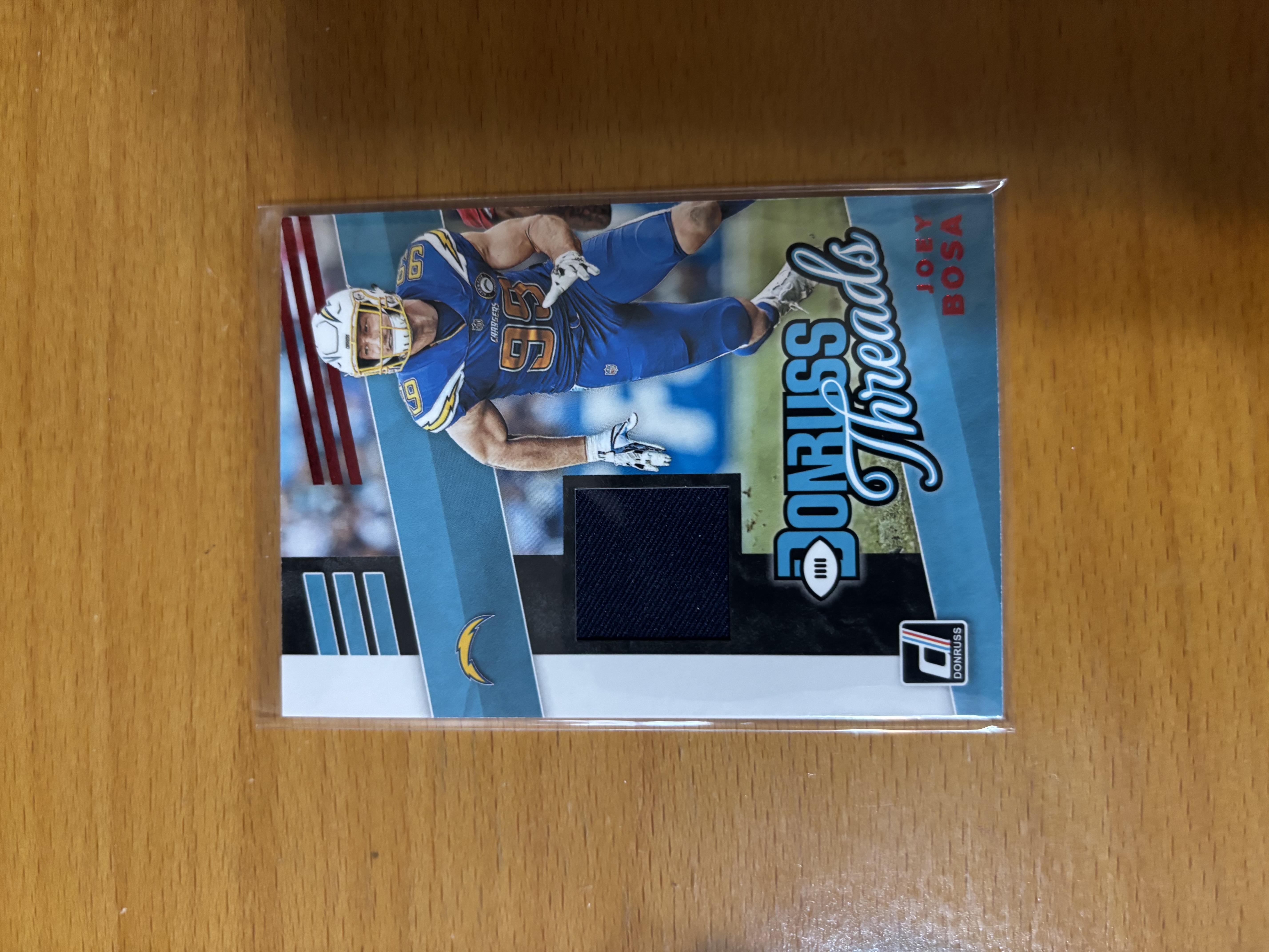 Joey Bosa Donruss Threads Football Card